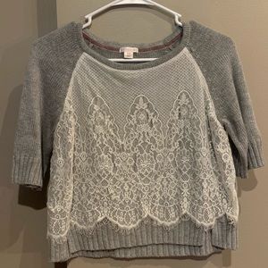 Target Crop Top sweater